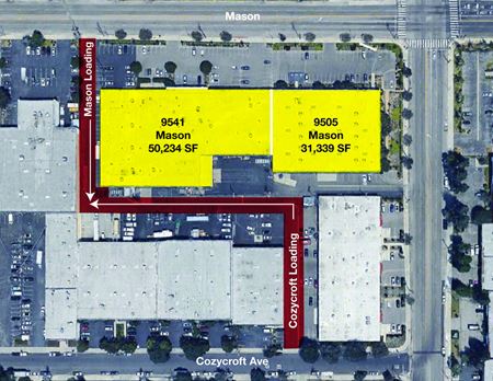 Industrial space for Rent at 9541 Mason Ave in Chatsworth
