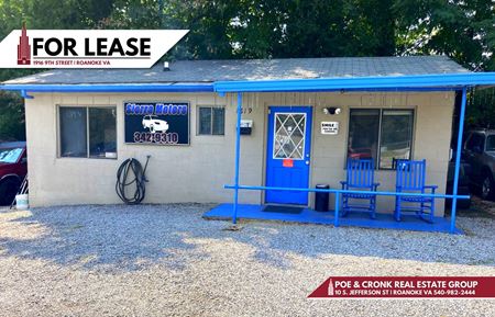Retail space for Rent at 1619 9th St in Roanoke