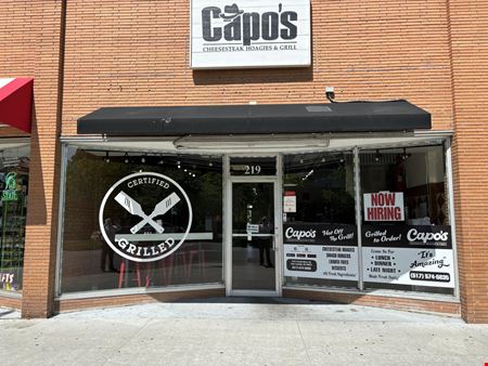 Commercial space at Capo's Cheesesteak Hoagies and Grill in East Lansing