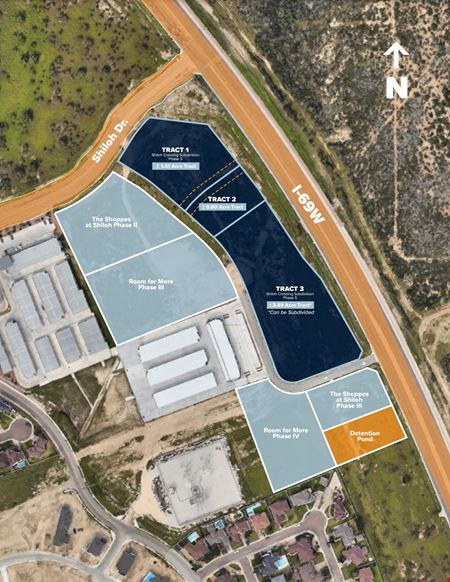 VacantLand space for Rent at The Shoppes at Shiloh Phase V in Laredo