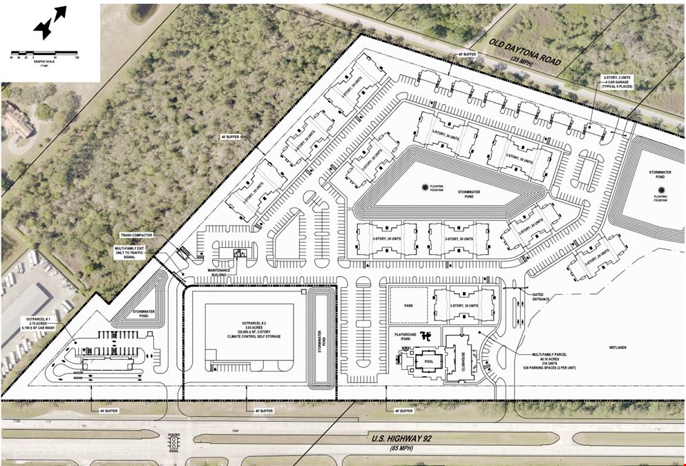 Deland Gateway, a 45 acre mixed-use development site