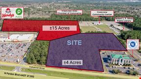 Grocery Anchored Retail Pads
