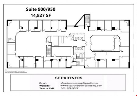 Office space for Rent at 14,827 SF Suite 900/950 Professional and Medical Office Space in Denver