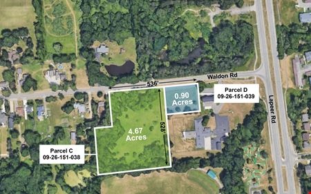 Commercial space at Lapeer Rd & Waldon Rd in Orion Twp