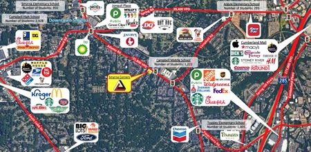 Retail space for Rent at Smyrna Corners in Smyrna