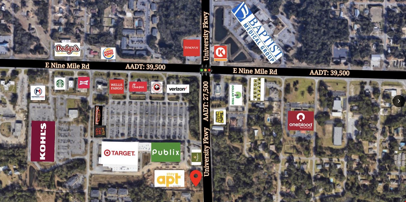 RETAIL OUTPARCEL 9229 University Pkwy