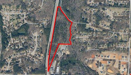 Commercial space at +/-23.6 AC Hwy 74 in Tyrone