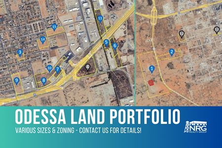 VacantLand space for Sale at Odessa Land Portfolio: 1.34-312.26 Acre Parcels in Odessa