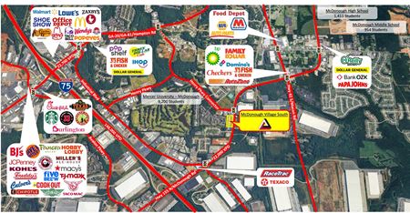 Retail space for Rent at McDonough Village South in Mcdonough