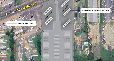 Land space for Rent at 3912 East Texas in Bossier City