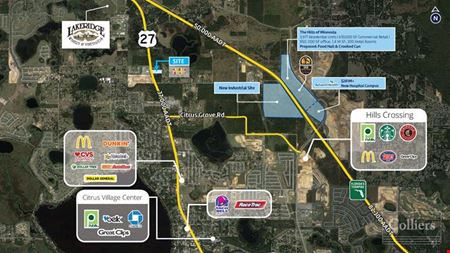 Retail space for Rent at 1.67 AC Available for Ground Lease in Clermont in Clermont