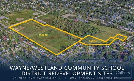 Other space for Sale at 21-Acre Multifamily Redevelopment Sites | 2 Parcels | Inkster, MI in Inkster
