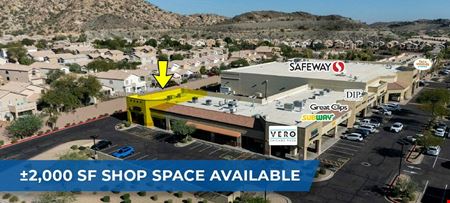 Retail space for Rent at Foothills Center in Phoenix