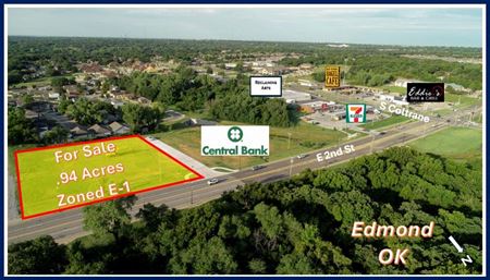 VacantLand space for Sale at SE Edmond Lot for Sale in Edmond