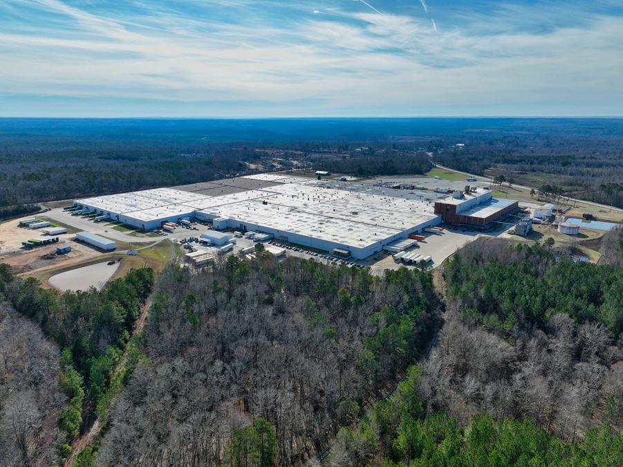Industrial Building Available 1800 Crawford Road, Opelika, AL 36804