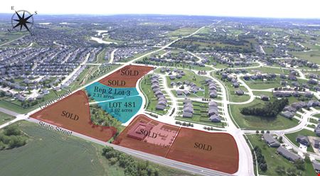 VacantLand space for Sale at SWC 156th and State - Pine Creek Pad Sites in Omaha