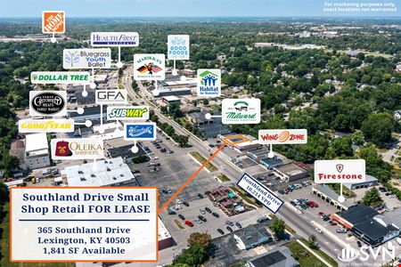 Southland Drive Retail Space For Sublease
