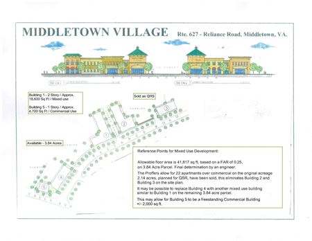 VacantLand space for Sale at Middletown Village, Commercial Development in Middletown