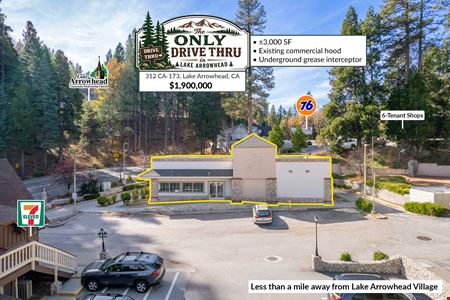 Retail space for Rent at 312 California 173 in Lake Arrowhead
