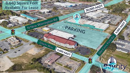 Retail space for Rent at 120 Chiefs Way Suite 12 for Lease in Pensacola
