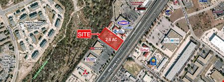 Commercial space at 2.83 Acres on Loop 410 in San Antonio