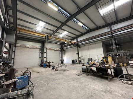 Crane Served, 2 Drive-Through Bay Shop