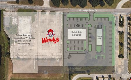 ONLY ONE SPOT LEFT! Retail Center and QSR Site for Lease