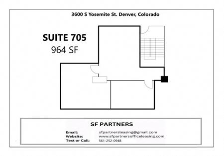 Office space for Rent at 964 SF Suite 705 Professional & Medical Office Space in Denver