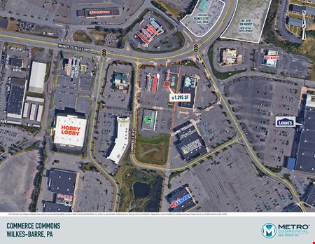 Retail space for Rent at Commerce Boulevard Commons in Wilkes Barre