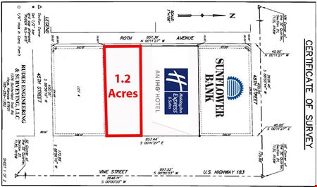 Retail space for Rent at 1.2 Acre Retail Pad Site - Hays, KS in Hays