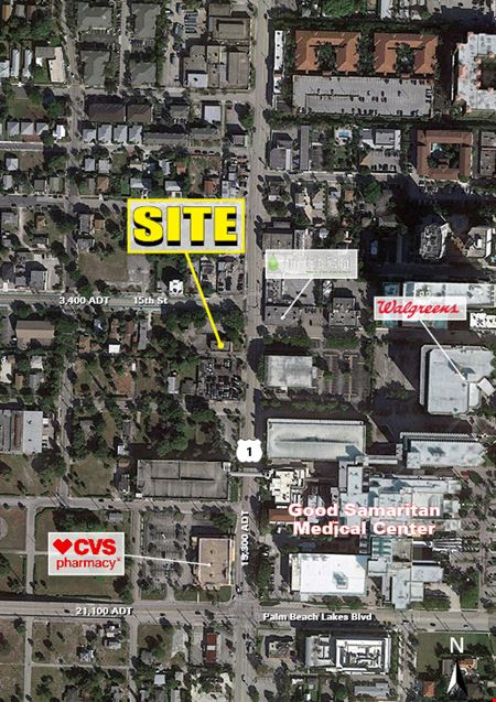 Retail space for Rent at 1515 N Dixie Hwy in West Palm Beach