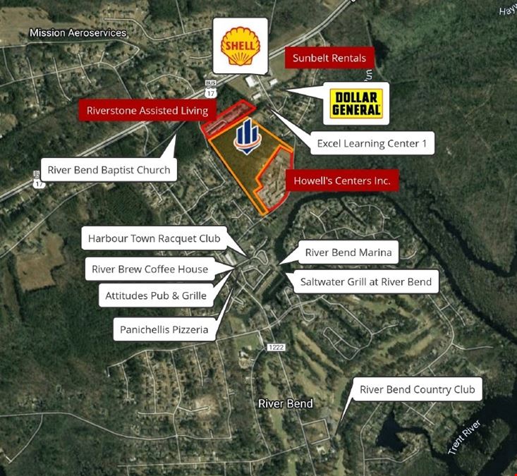 River Bend Town Center Development Sites