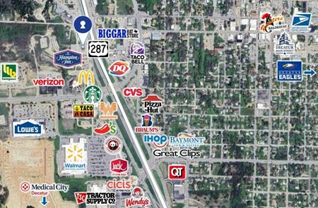 VacantLand space for Rent at 104 Business 81-287 in Decatur
