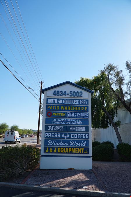 Industrial space for Rent at 4844 S 40th St in Phoenix