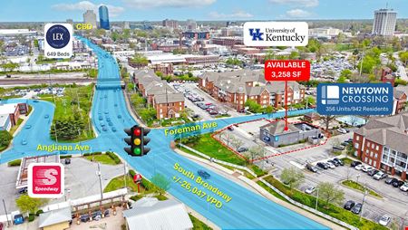 Retail space for Rent at Freestanding Restaurant Building in Lexington