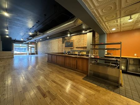Commercial space at Main Street Downtown Chelsea Former Restaurant for Lease in Chelsea