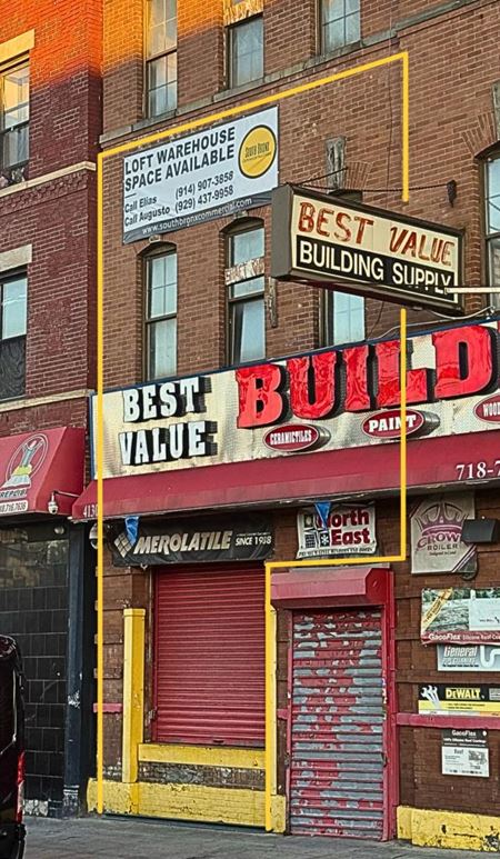 Industrial space for Rent at 4130 Park Ave in Bronx