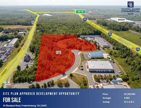 VacantLand space for Sale at 45 Blackjack Rd in Fredericksburg