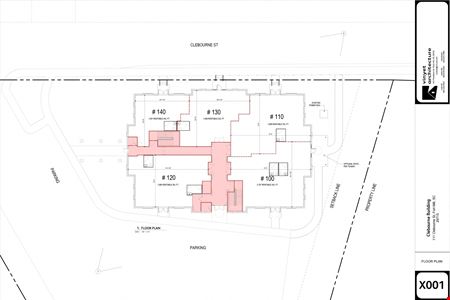 Clebourne Building:  Office, Retail, Restaurant Spaces For Lease