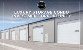 Club Storage Condo Investment Opportunity
