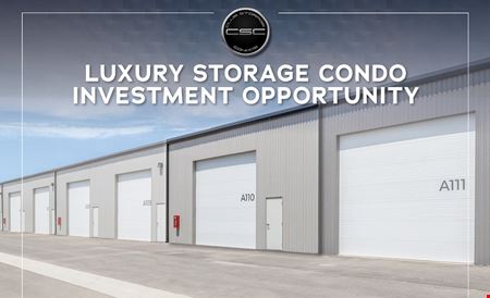 Industrial space for Sale at Club Storage Condo Investment Opportunity in Meridian