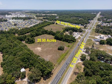 VacantLand space for Sale at 21.16 Acres on Hwy. 441, Ocala, FL. - Commercial District in Ocala