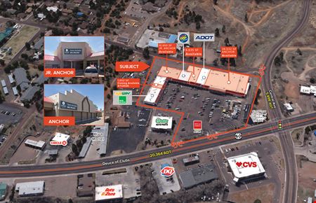 Retail space for Rent at Deuce of Clubs Shopping Center in Show Low