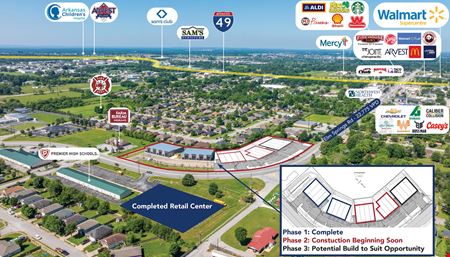 Industrial space for Rent at Elm Springs Flex Warehouse in Springdale