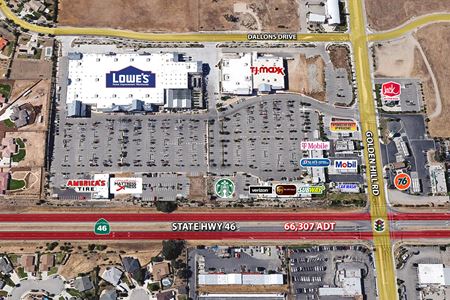 Retail space for Rent at Golden Hills Plaza Shopping Center For Lease in Paso Robles