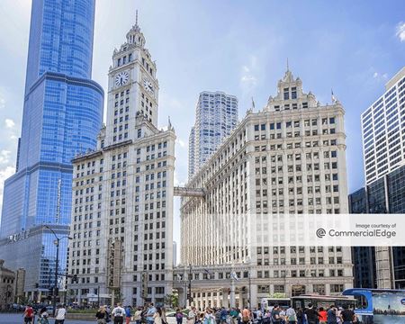 Office space for Rent at The Wrigley Building in Chicago