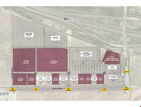 VacantLand space for Sale at E-470 and Quebec Street-SWC in Thornton