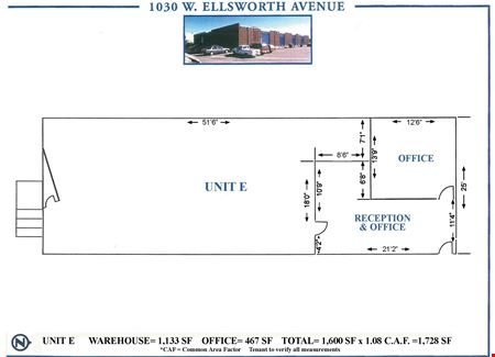 Industrial space for Rent at 1030 W Ellsworth Ave in Denver