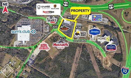 Retail space for Sale at Texas Roadhouse + Multi-Tenant Strip Center in Gulfport