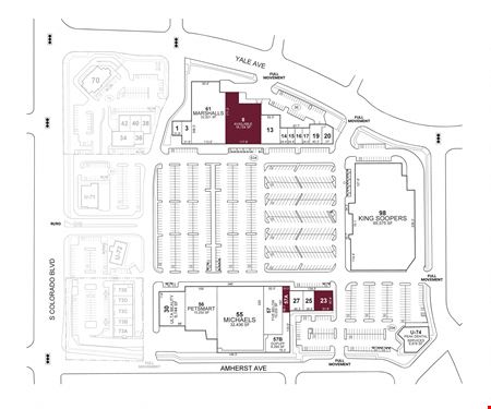 Retail space for Rent at Shops at University Hills in Denver